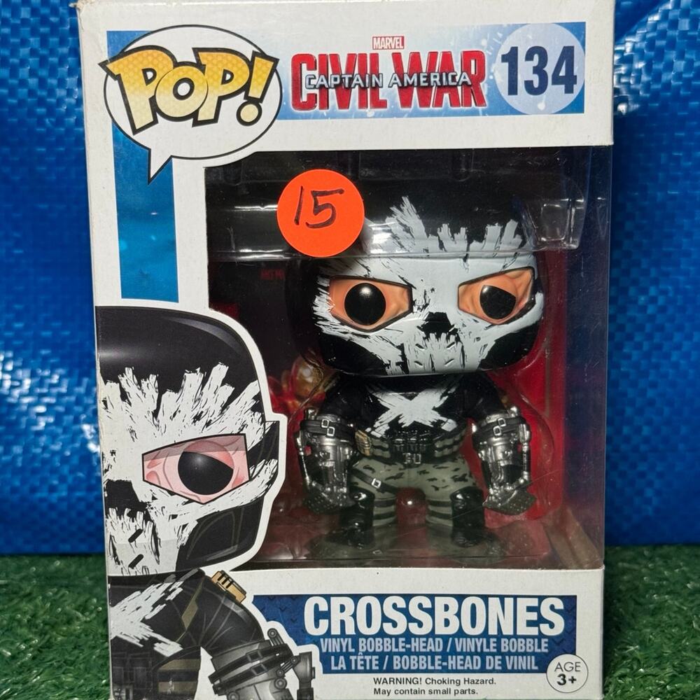 Funko Pop! Marvel Civil War Captain America Crossbones 134